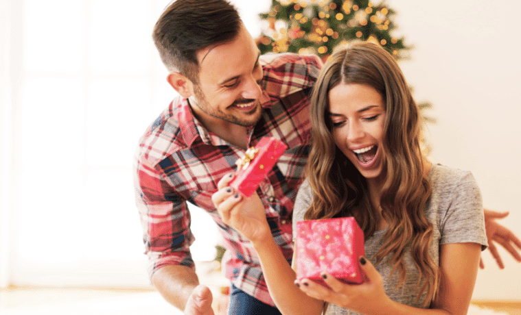 What to get a guy your dating for hot sale christmas